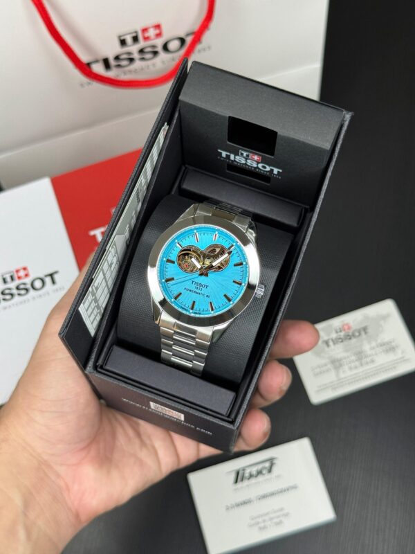 Tissot T-Classic T-complication  Mechanical Manual-winding Open Dial Men's Watch - Image 3