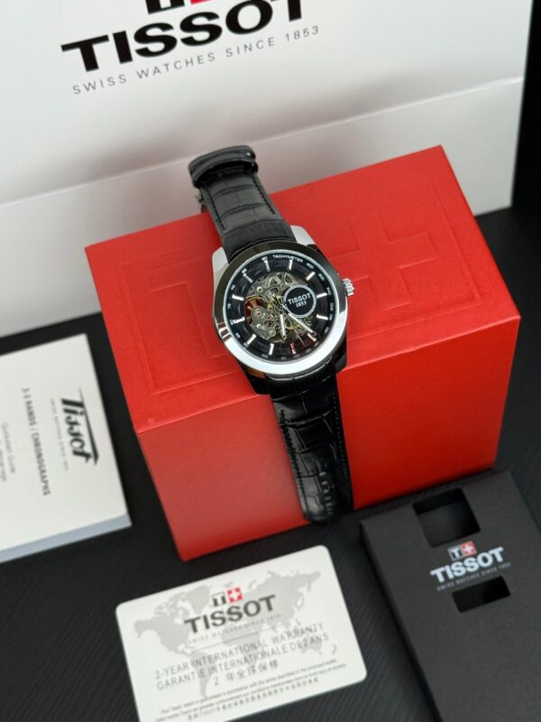 Tissot T-Classic T-complication  Mechanical Manual-winding Open Dial Men's Watch - Image 2