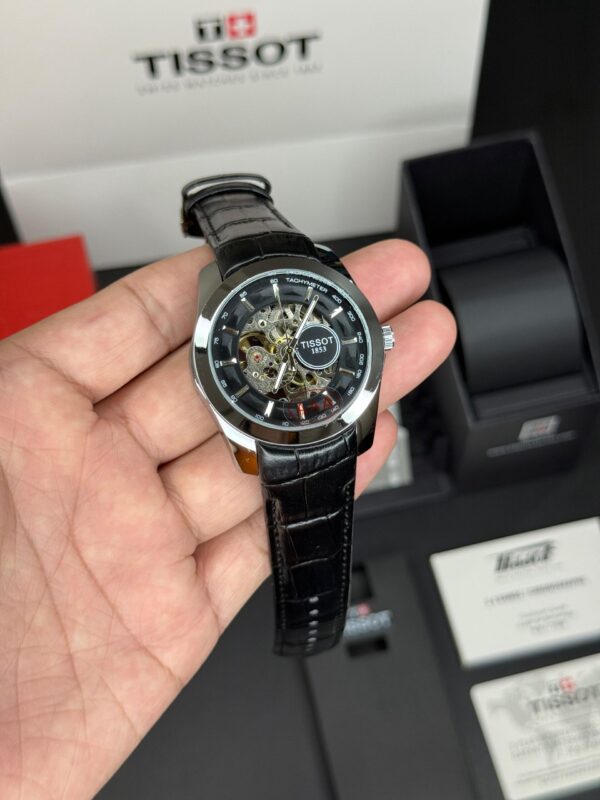 Tissot T-Classic T-complication  Mechanical Manual-winding Open Dial Men's Watch - Image 3