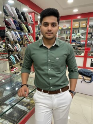 Oxford Cotton Lycra Shirt With Trouser (Combo)