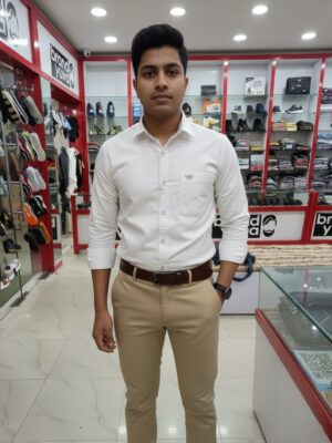 Oxford Cotton Lycra Shirt With Trouser (Combo)