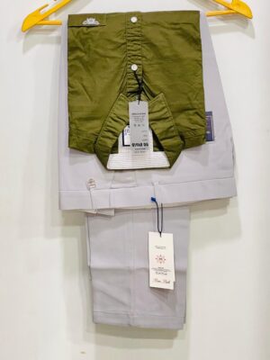 Oxford Cotton Lycra Shirt With Trouser (Combo)