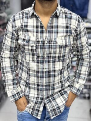 Premium Slub Linen Check Shirt