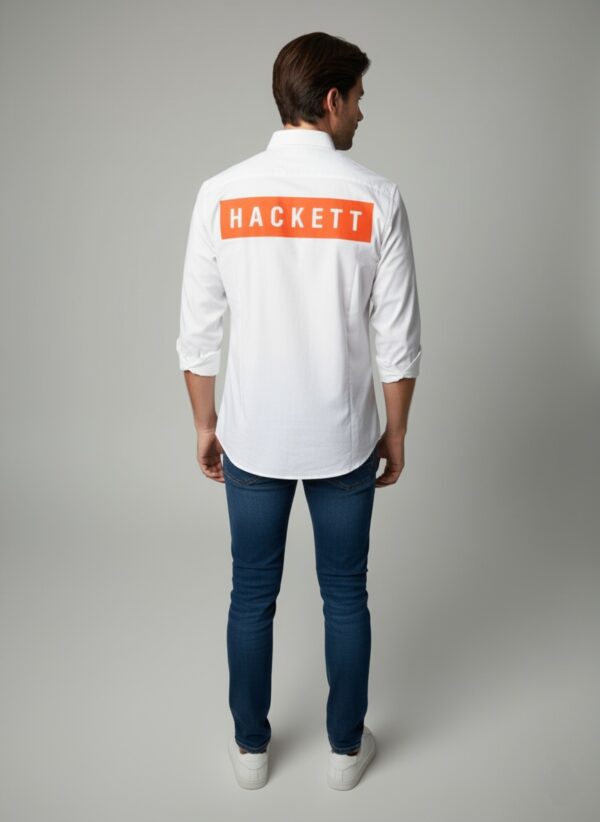Latest Pattern Cotton White Shirt