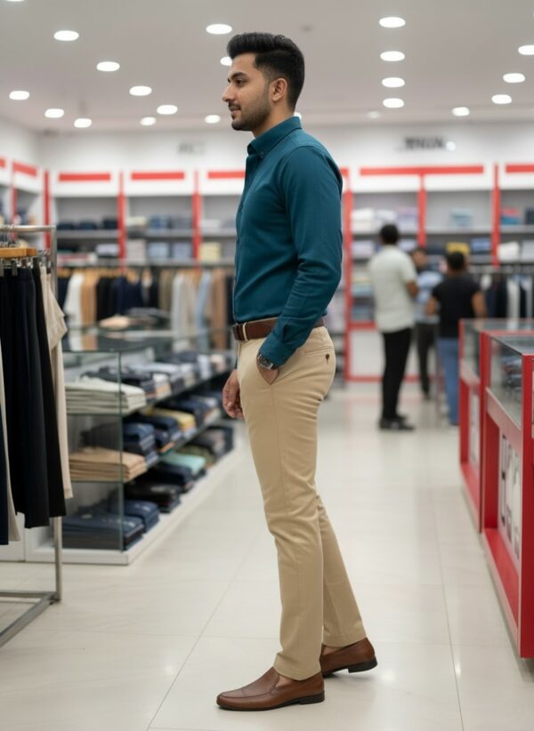 Premium Oxford Cotton Shirt with Pant (Combo) - Image 3