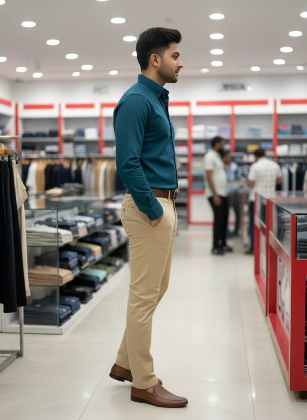 Premium Oxford Cotton Shirt with Pant (Combo) - Image 2