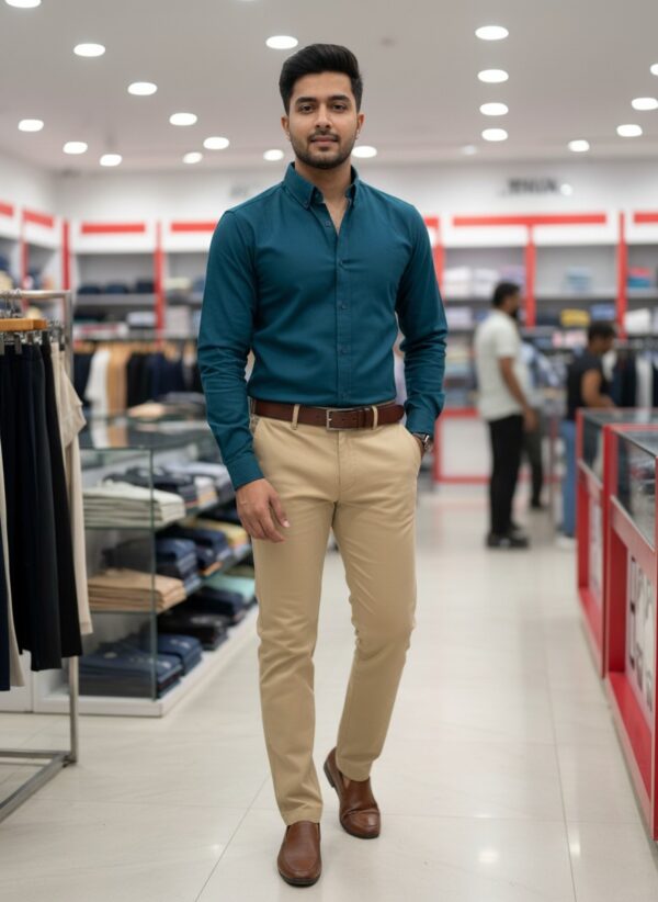 Premium Oxford Cotton Shirt with Pant (Combo)