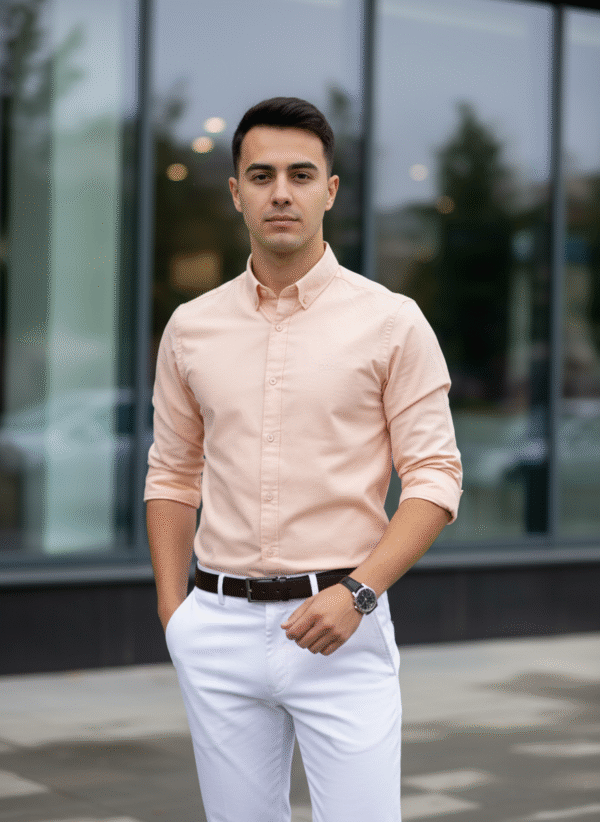 Premium Oxford Cotton Shirt with Pant (Combo)