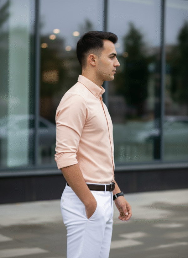 Premium Oxford Cotton Shirt with Pant (Combo) - Image 3