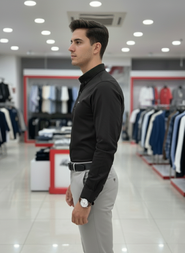 Premium Oxford Cotton Shirt with Pant (Combo) - Image 3