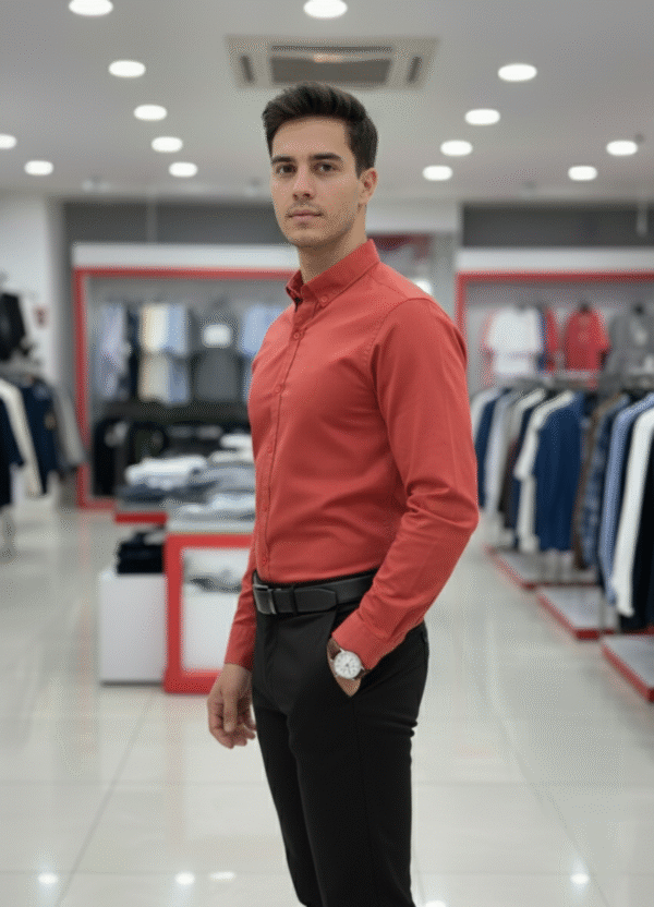 Premium Oxford Cotton Shirt with Pant (Combo) - Image 3