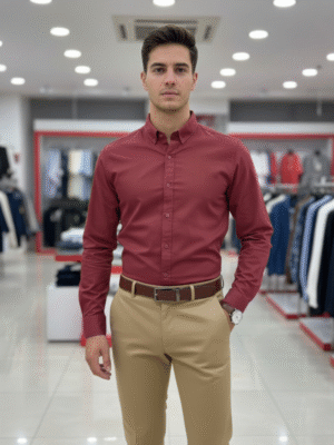 Premium Oxford Cotton Shirt with Pant (Combo)