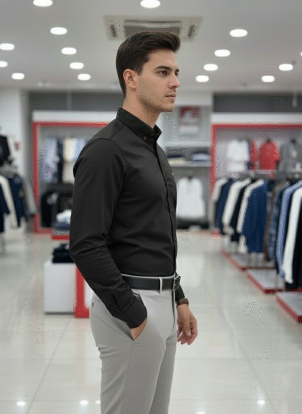 Premium Oxford Cotton Shirt with Pant (Combo) - Image 2