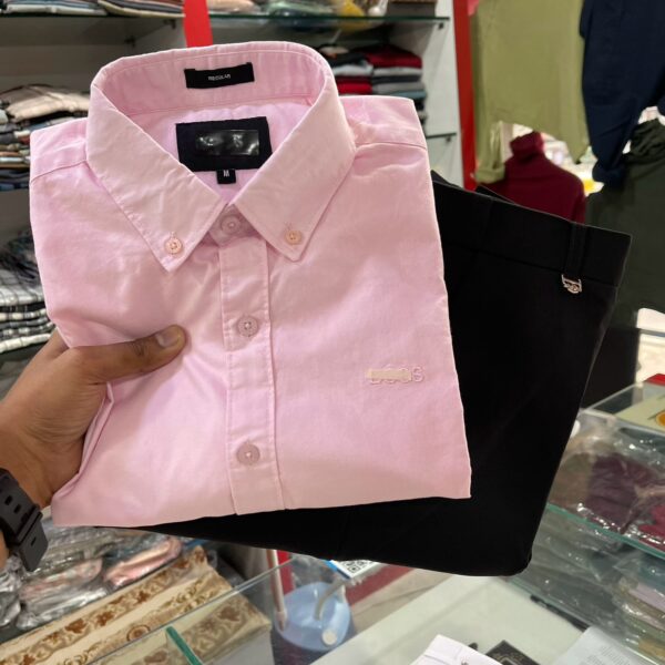Premium Oxford Cotton Shirt with Pant (Combo) - Image 4