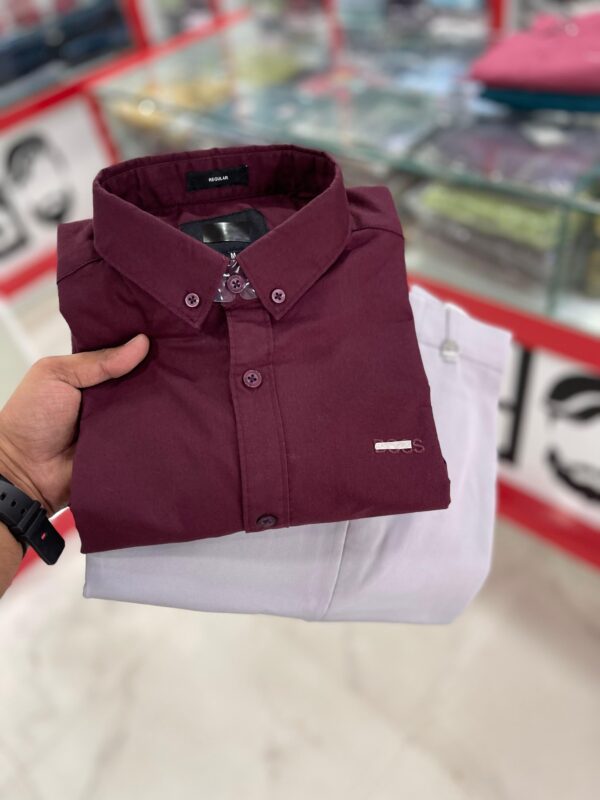 Premium Oxford Cotton Shirt with Pant (Combo) - Image 4